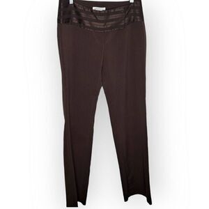 Charlotte Russe Y2K Hip Hugger Flare Pants in Brown size 7